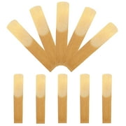 Zonh 10pcs Clarinet Reeds Strength 2.5 Traditional Bb Repair Parts for Players